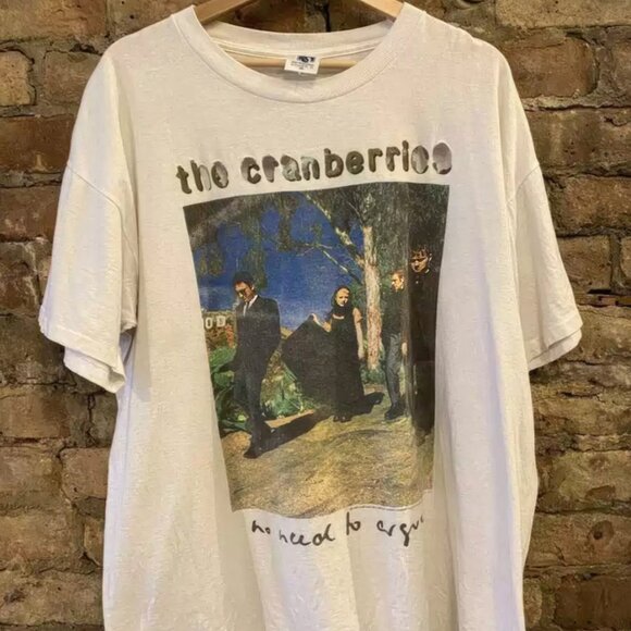 Vintage 90s The Cranberries Band No Need to Argue Album Unisex Shirt Tee - Picture 1 of 4